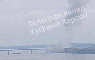 В районе Антоновского моста прогремели новые взрывы