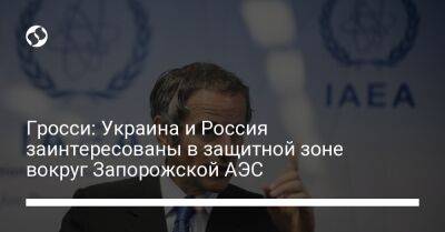 Гросси: Украина и Россия заинтересованы в защитной зоне вокруг Запорожской АЭС