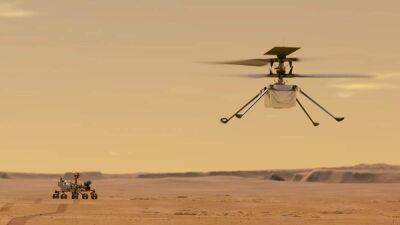 Марсианский вертолет Ingenuity пережил зиму и возвращается к работе