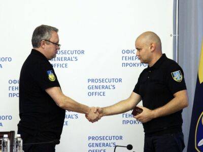 Костин в Офисе генпрокурора представил своего нового заместителя Вербицкого