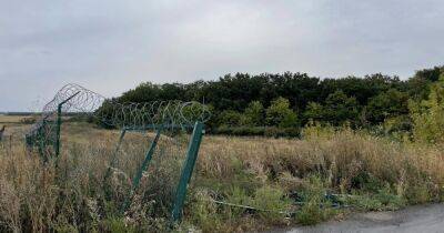 Украинские военные нашли "стену Яценюка" на границе с Россией (видео)