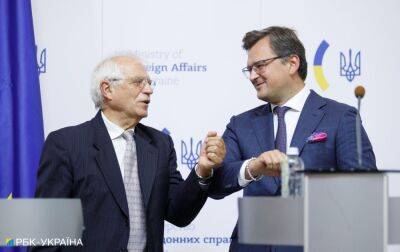 Кулеба обсудил с Боррелем дальнейшие пути помощи ЕС Украине
