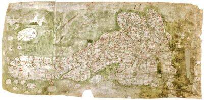 На середньовічній карті Британії виявили міфічні «втрачені» острови - lenta.ua - Украина - Австралія