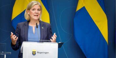 Премьер Швеции Андерссон заявила, что уйдет в отставку после поражения на выборах