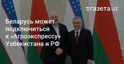 Беларусь может подключиться к проекту «Агроэкспресс» Узбекистана и РФ