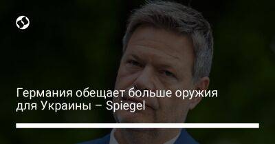 Германия обещает больше оружия для Украины – Spiegel