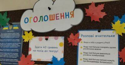 Российские пропагандисты опубликовали фейковую новость о доносах в украинской школе (фото)