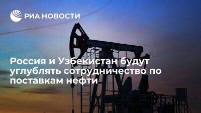 Москва и Ташкент будут углублять сотрудничество в области энергетики и поставок нефти