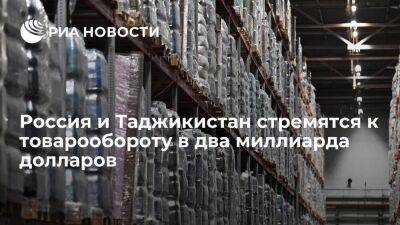 Замглавы Минэкономразвития Вольвач: Москва и Душанбе планируют увеличить товарооборот