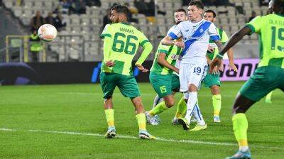 Киевское "Динамо" потерпело второе поражение в Лиге Европы