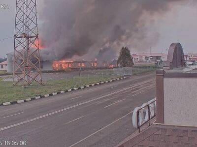 В Белгородской области России сообщают об обстреле: поднялось несколько пожаров