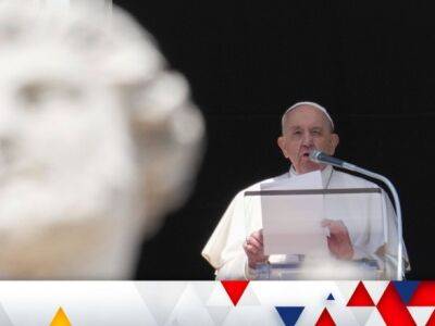 Папа Римский "благословил" страны поставлять Украине оружие