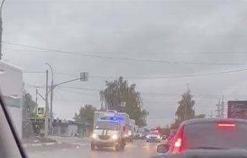 По России едет колонна автозаков с завербованными для войны в Украине