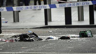 Нападение на полицейских в Лондоне