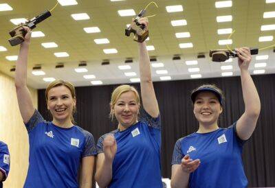 Женская сборная Украины завоевала серебро в стрельбе из малокалиберного пистолета на чемпионате Европы