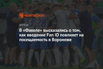 В «Факеле» высказались о том, как введение Fan ID повлияет на посещаемость в Воронеже