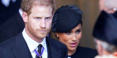 Состоится накануне похорон королевы. Принца Гарри и Меган Маркл не позвали на прием в Букингемский дворец с участием мировых лидеров — СМИ