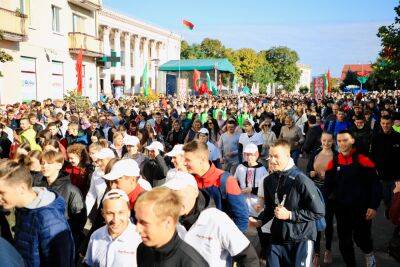 «Отличный праздник бега!» Более 4 тысяч гродненцев приняли участие в «Пробеге единства»
