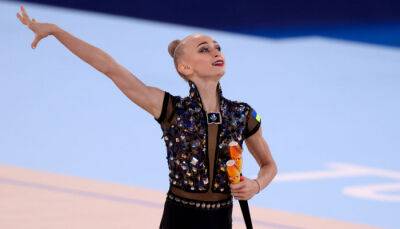 Гимнастка Оноприенко показала лучший за четыре года результат для Украины в многоборье на чемпионате мира-2022 по художественной гимнастике