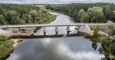 ФОТО. После реконструкции открыт исторический мост через Гаую за 1,6 млн евро