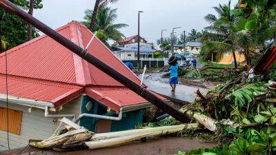 Гваделупа борется с последствиями урагана "Фиона"