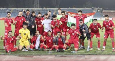 Молодежная сборная Таджикистана (U-20) вышла в финальную часть Кубка Азии-2023 по футболу