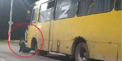 В Алчевске женщины бросаются под автобусы с «мобиками», на которых увозят их родственников