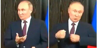 Появилось видео, объясняющее неадекватное поведение диктатора Путина перед встречей с Эрдоганом