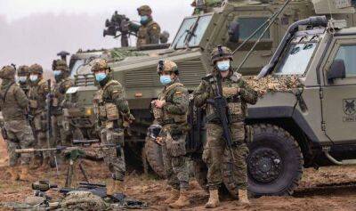 Международный батальон НАТО в Литве начинает учения