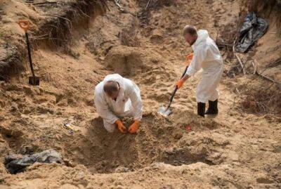 В Ізюмі ексгумували понад 140 тіл загиблих: на тілах виявлено сліди тортур