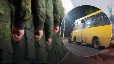 В Луганской области женщина легла под автобус с "мобилизованными", чтобы не отпускать их на фронт