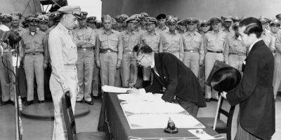 День окончания Второй мировой войны: 77 лет назад Япония, пережив две атомные бомбардировки, подписала акт о капитуляции