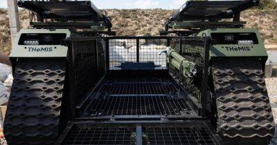 ВСУ будут использовать роботов THEMIS для перевозки солдат и оружия: что о них известно