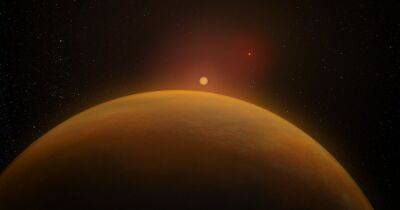 Ученые создали первое 3D изображение системы из двух звезд и планеты (видео)