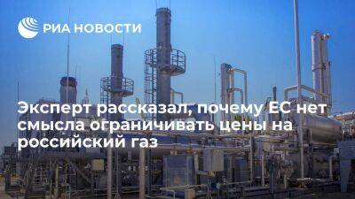 Эксперт Белогорьев: ограничивать цены на газ из России нет смысла из-за его дешевизны