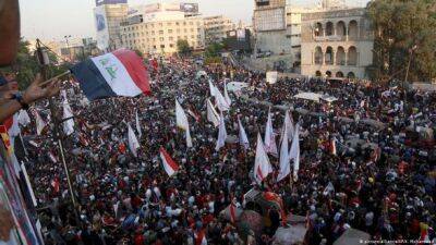 Иракские антиправительственные активисты требуют политических перемен после беспорядков