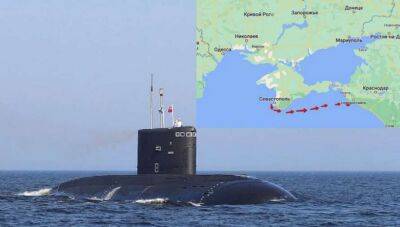 РФ передислокувала свої підводні човни з Криму до Новоросійська