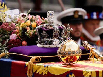 Елизавета II - Эммануэль Макрон - Джастин Трюдо - Джо Байден - В Великобритании похоронили королеву Елизавету II - obzor.lt - США - Украина - Англия - Бельгия - Лондон - Франция - Япония - Испания - Канада - Голландия - Дворец