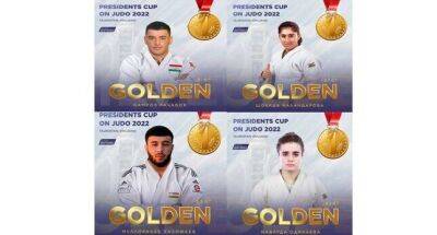 Таджикские спортсмены завоевали первые золотые медали на международном турнире по дзюдо