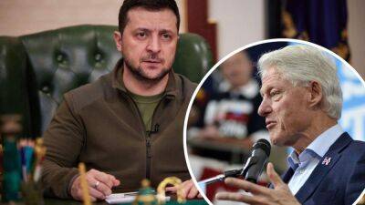 США должны оставаться лидером в давлении на россию, – Зеленский пообщался с Биллом Клинтоном