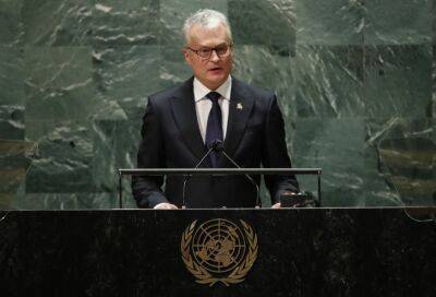 Президент Литвы выступил на полях ГА ООН