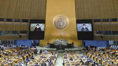 Израильский дипломат: "Выступление президента Ирана - позор для ООН"