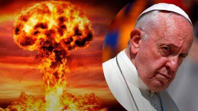 Безумие, – Папа Римский отреагировал на ядерный шантаж путина