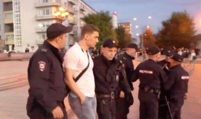 У РФ почалися затримання учасників акцій протесту проти мобілізації