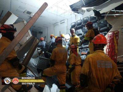 Обвал склада произошел в Бразилии: не менее 9 погибших (ФОТО)