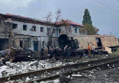Ракетний удар по Харкову: окупанти знищили вагони з тілами своїх військовослужбовців