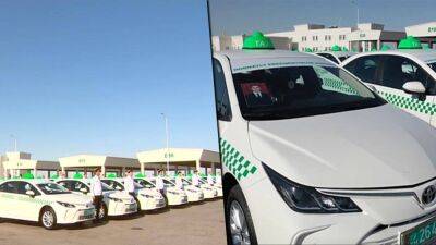 Президент Бердымухамедов «подарил» Ашхабаду 150 новых такси