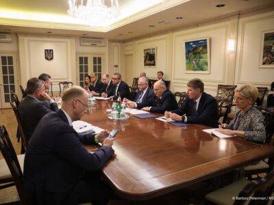 Украина, Польша и Великобритания обсудили противодействие агрессии РФ в связи с оглашением Путиным частичной мобилизации