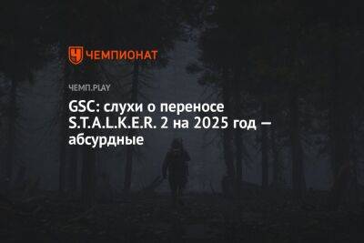 GSC: слухи о переносе S.T.A.L.K.E.R. 2 на 2025 год — абсурдные