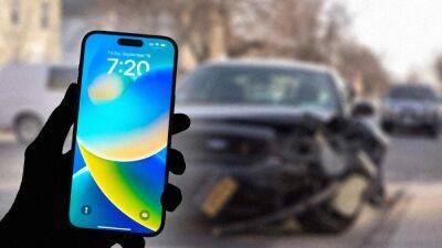 Украинец умышленно уничтожил автомобиль, чтобы проверить работу новой функции iPhone 14 Pro